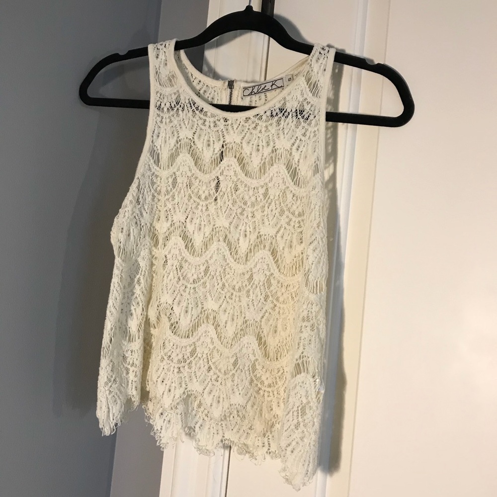 Lace Tank Top // Nordstrom
